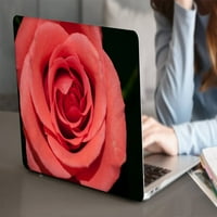 Kaishek Hard Shell za Macbook Air s. Poklopac + crna tastatura, cvijet 0800