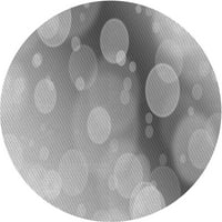 Ahgly Company u zatvorenom okruglom srebrnim sivim prostirkama sive površine, 5 'kruga