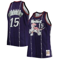 Muški Mitchell & Ness Vince Carter Purple Toronto Raptors Big & visok 1998- NBA 75. godišnjica Diamond