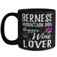 Bernski planinski pas Hugger vinski ljubitelj ljubavnika PAM MOM poklon