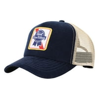 PABST Blue Ribbon Logo Muška mornarica bejzbol kapa
