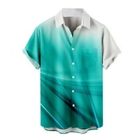 Havajske majice za muškarce veliki i visok 3D snop digitalni gumb za digitalni print niz kratki rukav