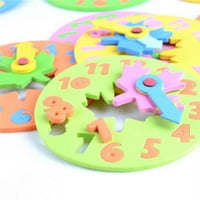 Toyella Watch i Sat puzzle čarolični blokovi za učenje vremena učenje digitalna djeca učenje kognitivnih