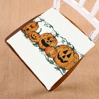 Porodica bundeve Nacrtani znak Pumpkin Vine boonice stolica za stolice za stolice Mat Seat jastuk za