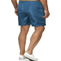 Bomotoo muškarci Drće ravne noge Ljetne kratke hlače High struk Plaže Kratke hlače Classic Fit Beachwear