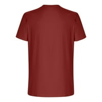 Giligiliso muški vrhovi grafički pamučna fitness sportska majica sa kratkim rukavima okrugla bluza