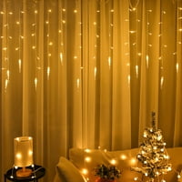 Idicle svjetla sa konusom, vanjskom kapljicom božićno svjetlo sa konusom leda, 16. ft LED modusi čiste