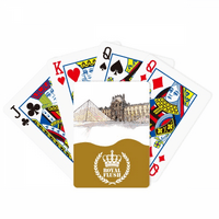 Muzej Louvre u Parizu Francuska Royal Flush Poker igračka karta
