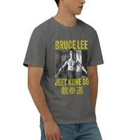Muškarci Bruce Lee Nema šanse AS WA Službena košulja Ljetni posadi Ležerne prilike kratkih rukava Majice