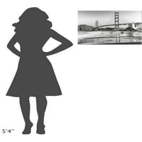 Globalna galerija Anonimna 'Baker Beach i Golden Gate Bridge, San Francisco' Platno Zidna umjetnost