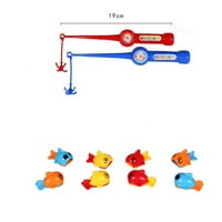Vrijeme za bebe Kupatilo Zabava plutajuća riba mini ribolovni set igračke za kade s ribolovnim šipkama