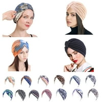 Diso žene glave obnase boemski stilovi Višenamjenski čvor kape za spavanje turban kape