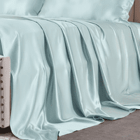 Set od svilenog kreveta, dugačka mamme mambe mulberry sit, posteljina i jastučnice, izuzetno mekan