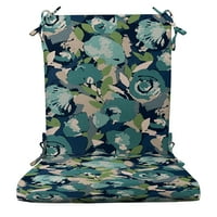 Décor unutarnje vanjske pjene Rocker Rocking stolica jastuk, Standard, Novino Capri plavi cvjetni