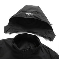 KPOPLK MENS vodootporna jakna za vjetrovanje Biciklizam kabanica sa kapuljačom laganom vjetrovima sa