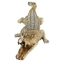 Sportaza dijamantski pozlaćeni krokodil pozlaćen