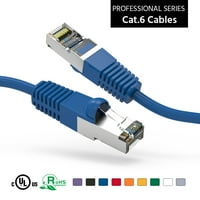 150ft mačja zaštićena Ethernet mrežom podignuta kabela plava, pakovanje
