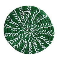 Boho tkana zidna korpa Decor Seagrass Dekorativna ladica Viseća pletenica rustikalni dekor za dnevnu