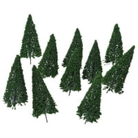Model stabla Željeznički kraj scenografija Pine stabla Park Pejzaž O skali