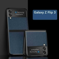 Dteck Samsung Galaxy z Flip 5g Case, stilski tanki tanki mekani poprečni tekstura Klasična lagana sigurna
