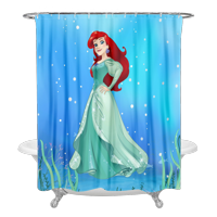 Ariel za zavjese za tuširanje modernog plijesna otporna na lijep za tuširanje za obitelj za kupeove,