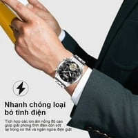 IRFORA muški satovi luksuzni ručni sat Muškarci Business Casual Watch modni blistavi nehrđajući čelik Vodootporni sat