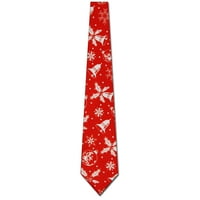 Božićne ikone Crvene kravate Mens kravata