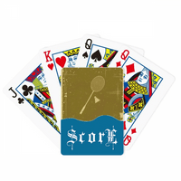 Sport Badnton Ilustracija uzorak uzorka Poker igračka kartica INDE IGRE