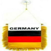 Njemačka mini banner flag odlična za auto i home Window Mirror Viseća strana