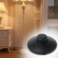Svjetlo - Podni prekidač za svjetiljku u crnoj bijeloj nožnom prekidaču za lampu ili M2L5