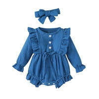 Pimfylm BodySuits odjeća za babys odjeću modni dječaci Djevojke kapuljače BodySuits bodi kaput zelena