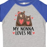 Inktastic My Nonna voli me medvjed dar majica malih malih ili mališana