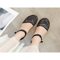 Gomelly Women Espadrilles Ljetne sandale zatvorene platforme na prstiju Sandal Comfort Wedge cipele