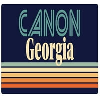 Canon Georgia Vinil naljepnica za naljepnicu Retro dizajn