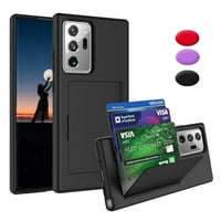 Galaxy Note ultra novčanik Telefon Telefon, Takfo Galaxy Note Ultra ShootFooff Hard & TPU oklop zaštitna