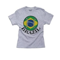Brazil Baseball Classic - World Vintage sa majicom za pamučnu majicu zastava