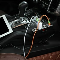 TRI PORT MULTI utičnica automobila upaljač za punjač za punjač USB H5E1