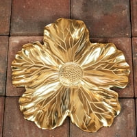 Indija rukotvorine od nehrđajućeg čelika zlato pozlaćeno 14 ladica u obliku cvijeta 16122