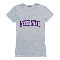Weber State Wildcats University Game Day Ženska majica - Heather Grey, Veliki