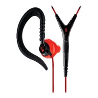 Yurbuds Focus - Slušalice sa mikrofoni - uho - Over-uho nosač - ožičeni - crveni