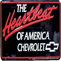 Oznaka City The HeartBeat iz Amerike Chevrolet reljefna metalna automatska oznaka 6 12 295