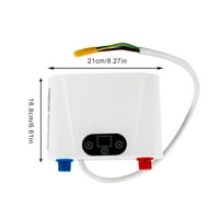 Aiqidi instant grijač za tank 5,5kW električni ispod sudopera kuhinja IP vodootporni termostatski bojler