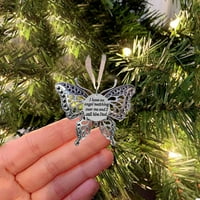 Božićni ukrasi Leptir privjesci Božićne stabli Leptir božićni ukrasi Poklon Komemoracija ljubavi Komeromira