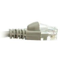 EDRAGON CAT5E Grey Ethernet patch kabel, bezobziran oblikovani čizma, stopala, pakovanje