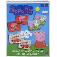 Igra utakmica Peppa svinje 72 komada - Dečija edukativna igra