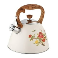 Kućni zviždač 3L Veliki kapacitet Kuhanje od nehrđajućeg čelika Kava čajnik Kettle Piknik Čaj za kuhinju