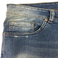 Inseam traperice - klasični džep ravno fit traperica za muškarce ispod 5'6 - indigo muške traperice