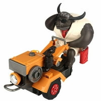 Kav za traktore na bateriji sa lampicama Muzika Muzika Trajna traktora krava Model Ornamenta za kućni