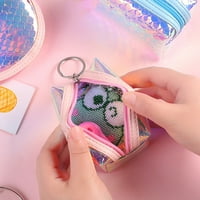 LUDLZ Torbice za cijev za reverzibilne magične šljokice mini novčanike za djevojku Diva Party Favors