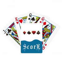 Spade Heart Club uzorak uzorak poker igračke kartice INDE IGRE
